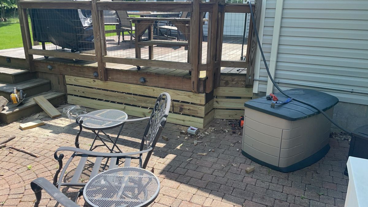Deck & Patio Installation for Fixin’ Hixson’ in Medina, OH