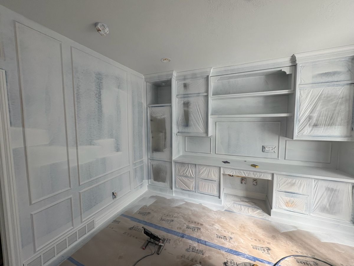 Wall Installations for Daniel Paints & Builds in Sandy, UT