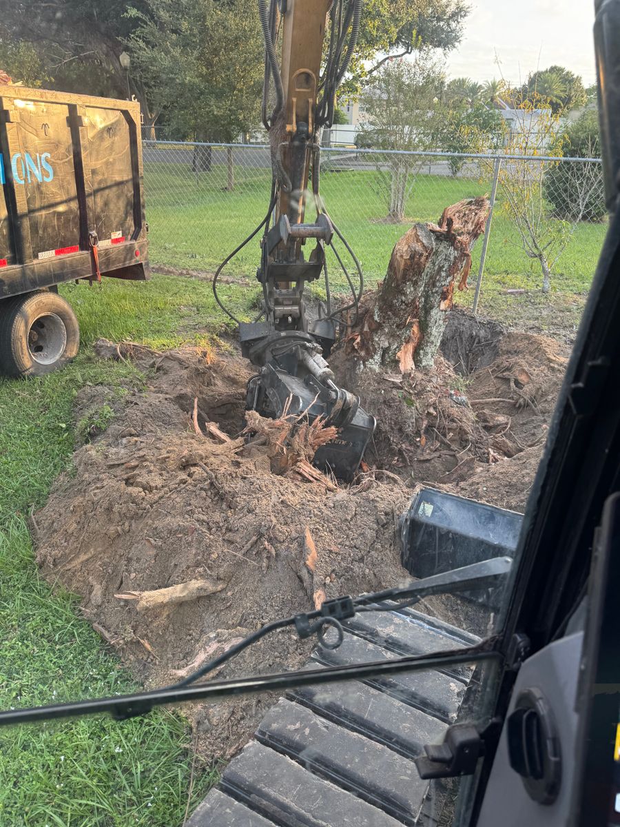 Land Clearing for Heverly Land Solutions in Winter Haven, FL