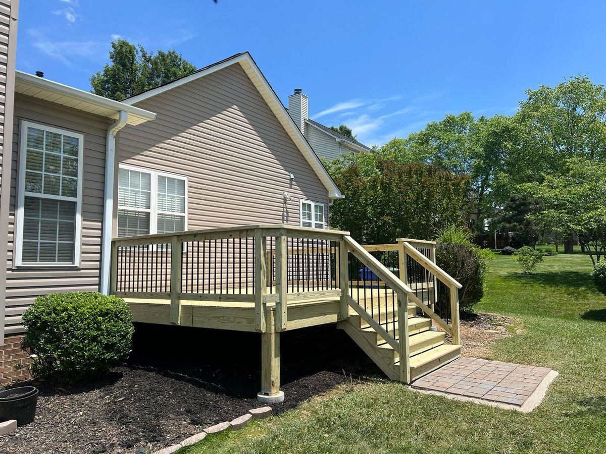 Deck & Patio Installation for Redwood Construction in Asheville, NC