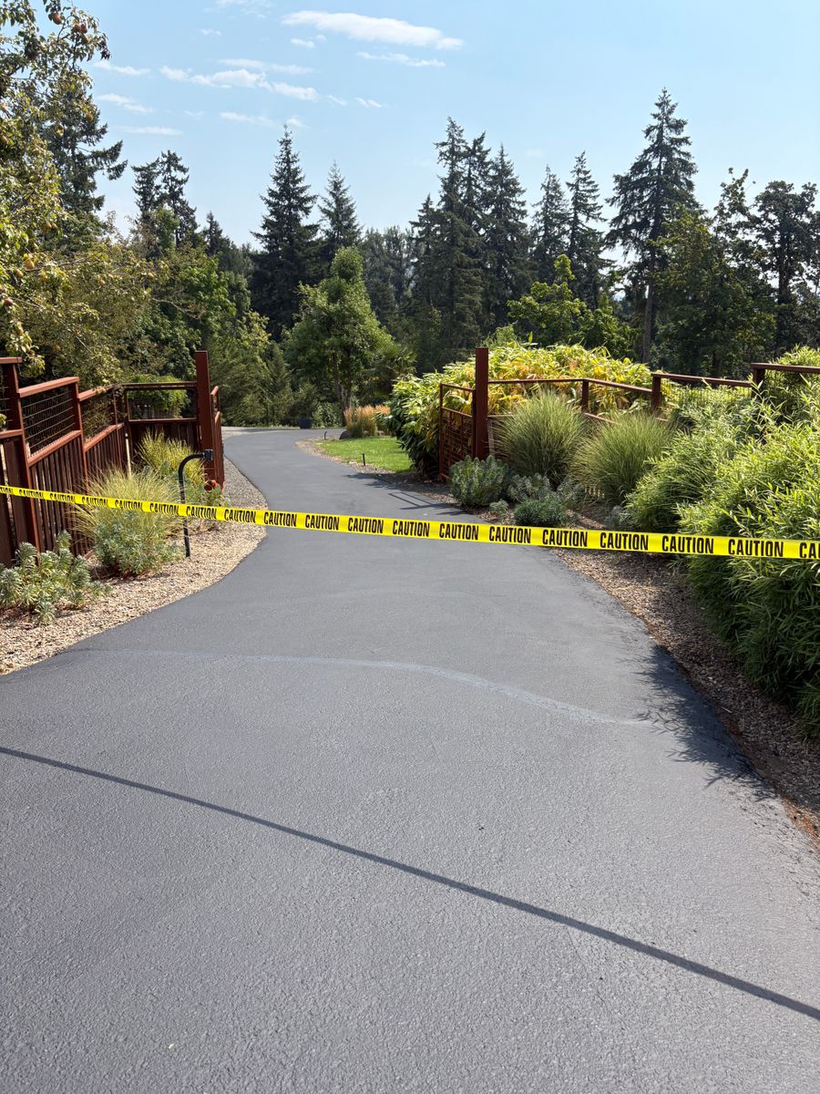 Asphalt/ Seal Coat for Limitless Excavation & Land Clearing in Eugene, OR
