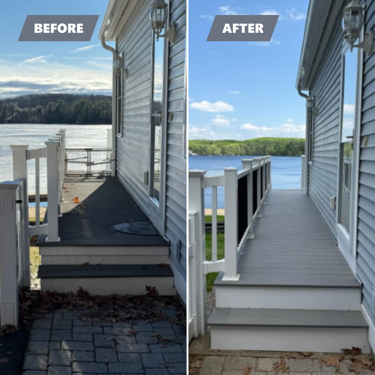 Deck & Patio Installation for D. Duby Construction in Billerica, MA