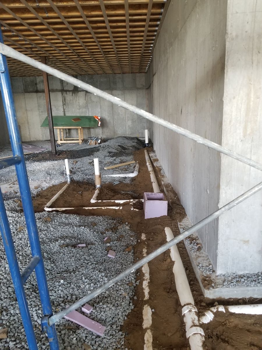 New Construction Plumbing for K-Medeiros-Plumbing in Winchester, MA