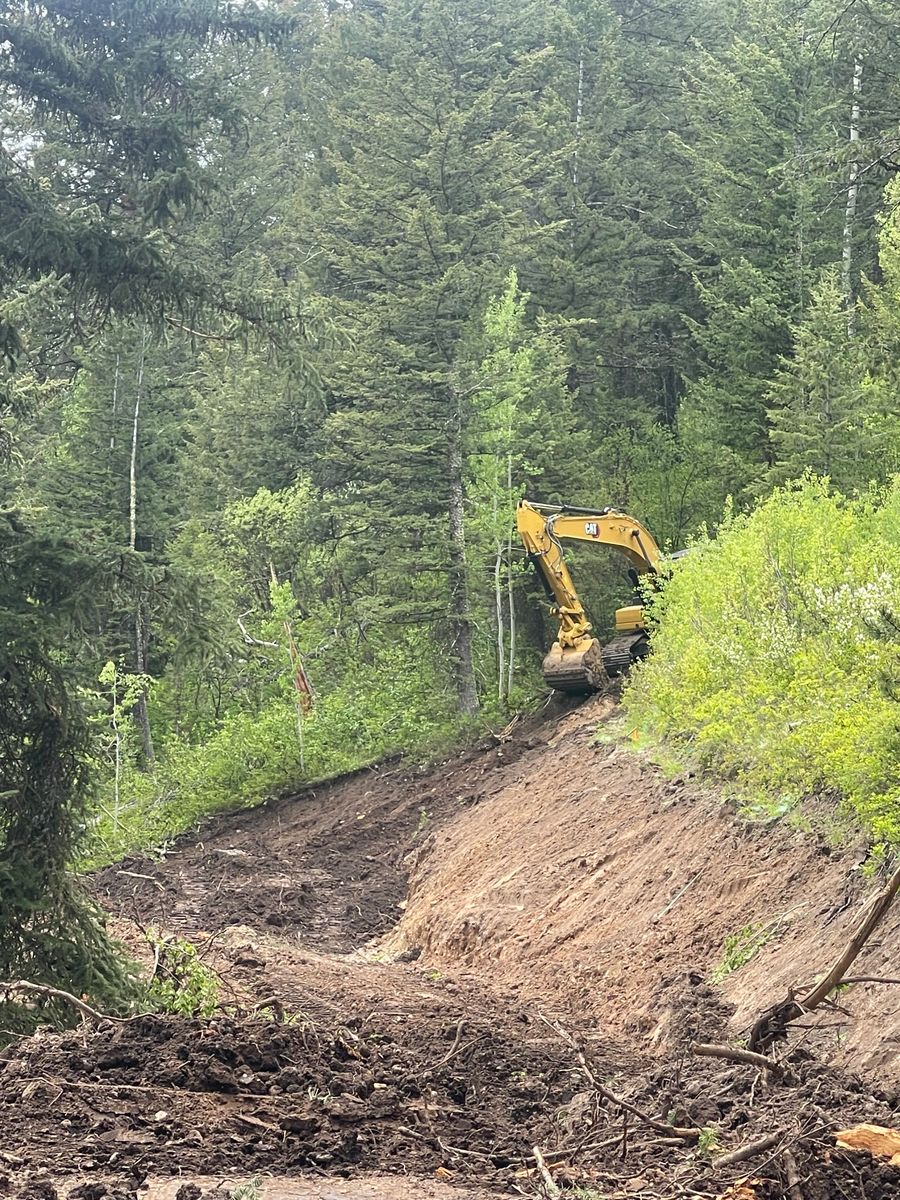 Land Clearing for Hansen Earth Works in Jackson, WY