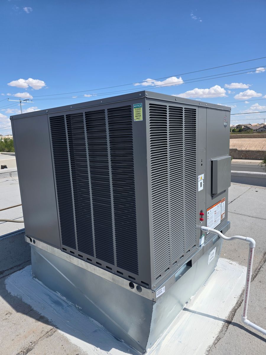 Commercial HVAC Installation for The El Paso HVAC Team in El Paso, TX