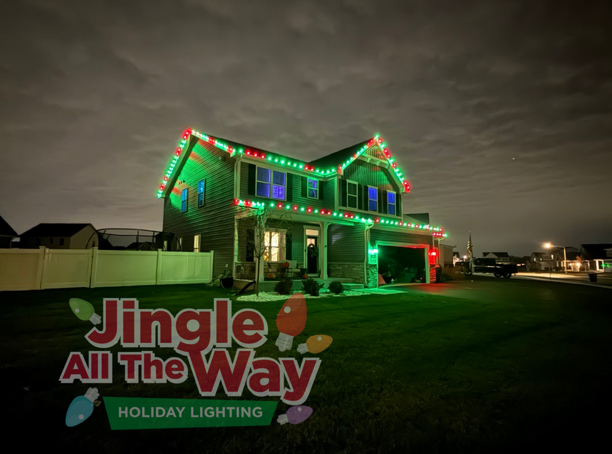 Jingle All the Way - Holiday Lighting for Soapy Suds Services in St. Charles, IL