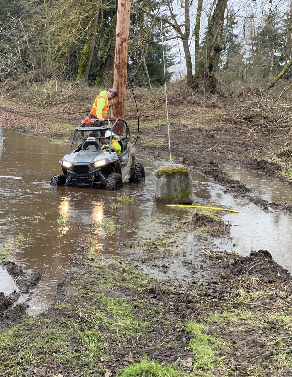 Communication Line Repairs for Hammons Construction LLC in Eugene, OR