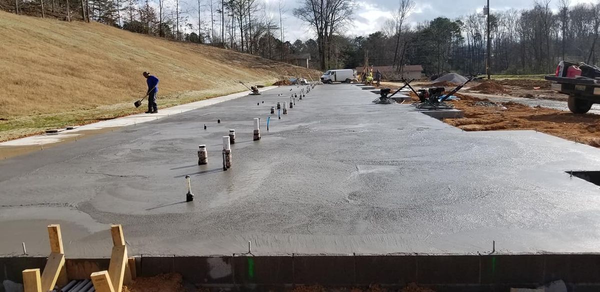 Sidewalk Installation for Tommy Moore Construction in Anderson County, TN