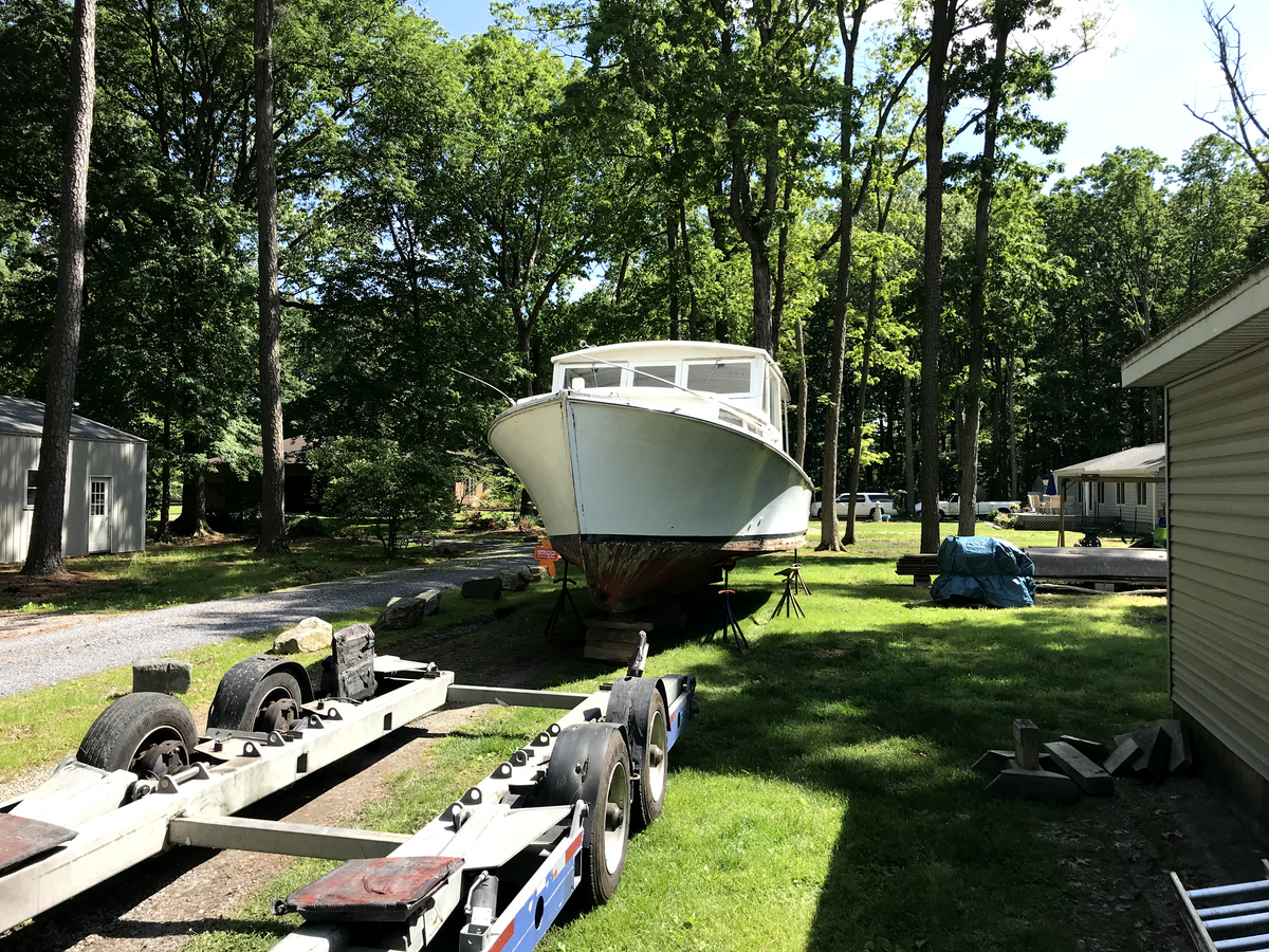 Winter Shrinkwrap for Turner Yacht Services in Annapolis, MD