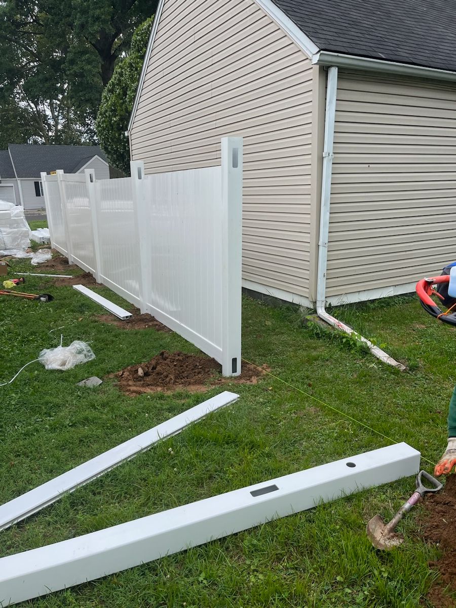 Fencing for NJ Facilities Maintenance Services LLC in Philadelphia, PA