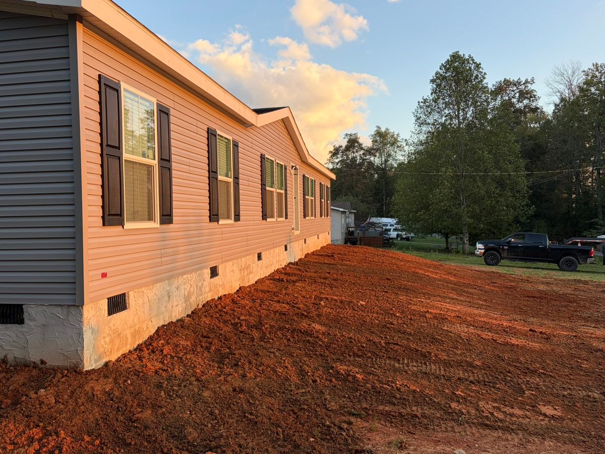 Grading and Leveling for Willetts Excavation & Septic in McMinnville, TN