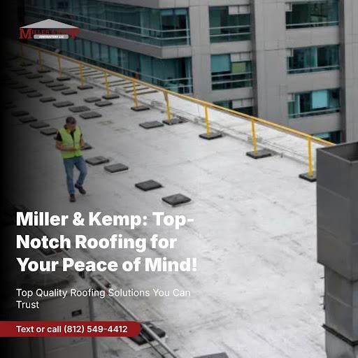 Commercial Roofing for Miller & Kemp Contracting in Bloomfield, IN