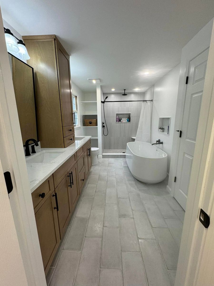 Bathroom Renovation for Pride Through Performance in McMurray, PA