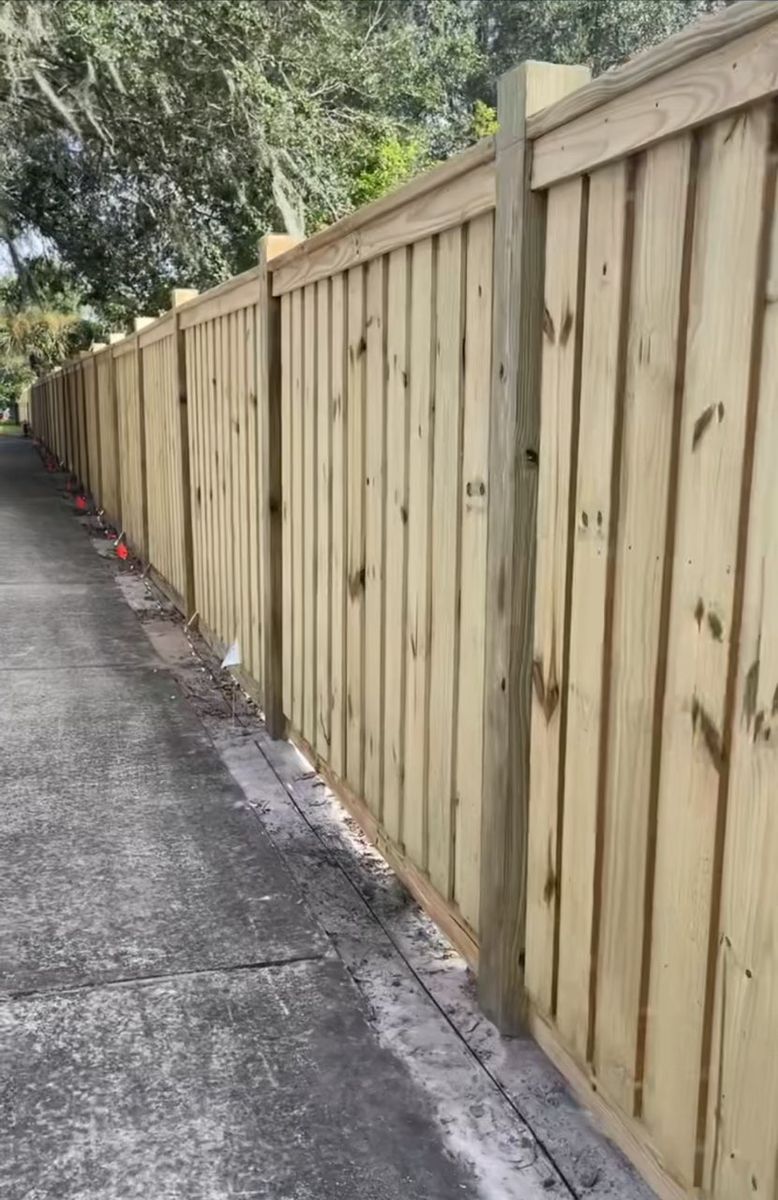 Fence Installation for K & A Landscaping, Inc. in Jacksonville, FL