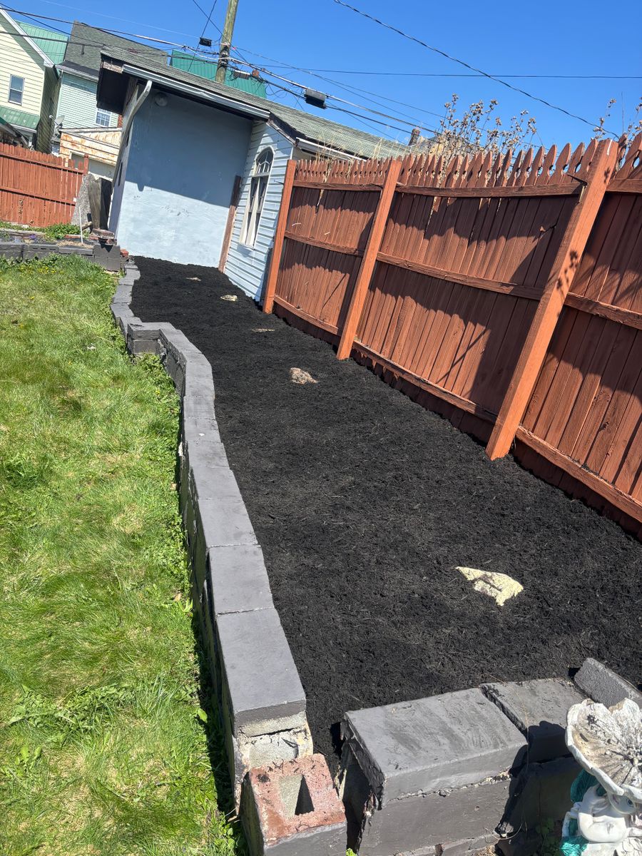 Mulch Installation for Bryant Property Solutions in Altoona, PA