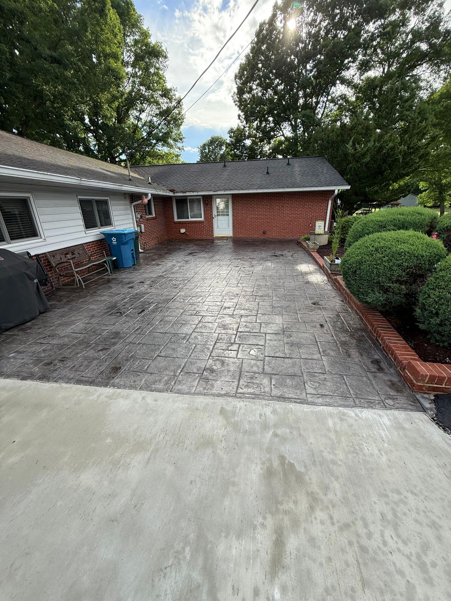 Patio Design & Construction for McCune Construction LLC in Mocksville, NC