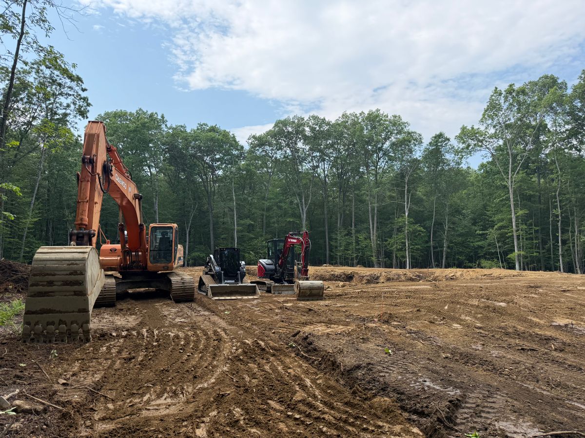 Sitework for Triple C’s Excavation in Ashford, CT