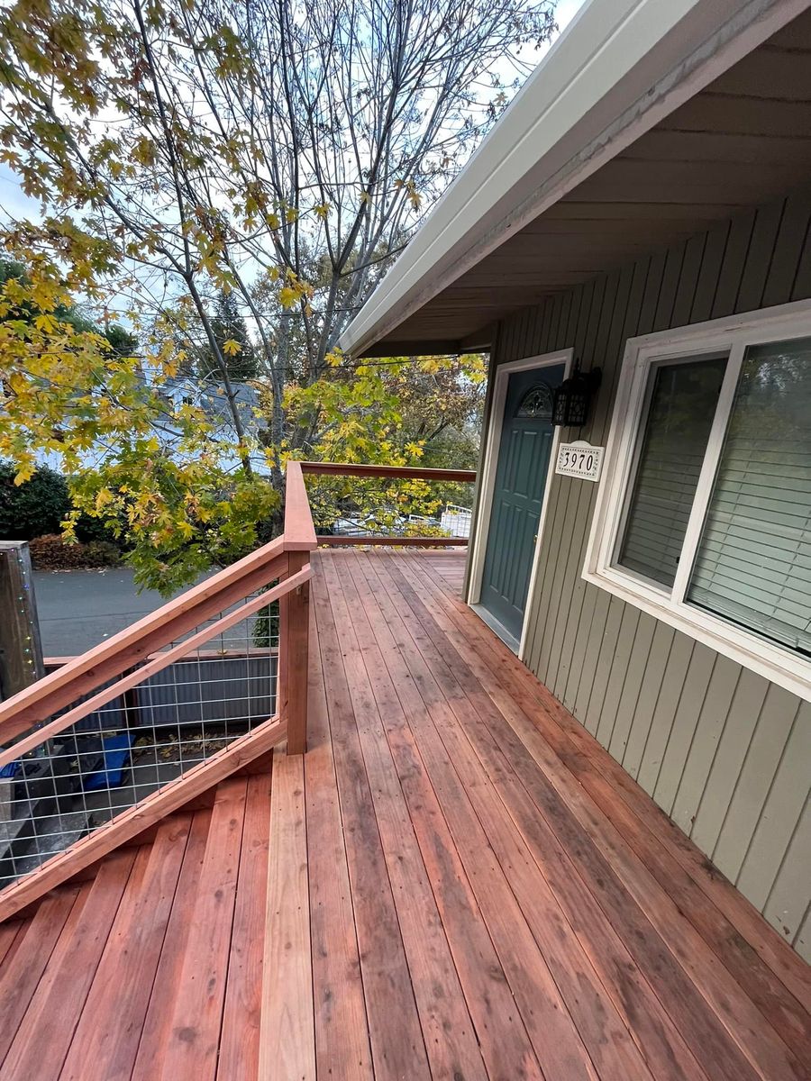 Deck & Patio Installation for Parker Construction LLC in Napa, CA