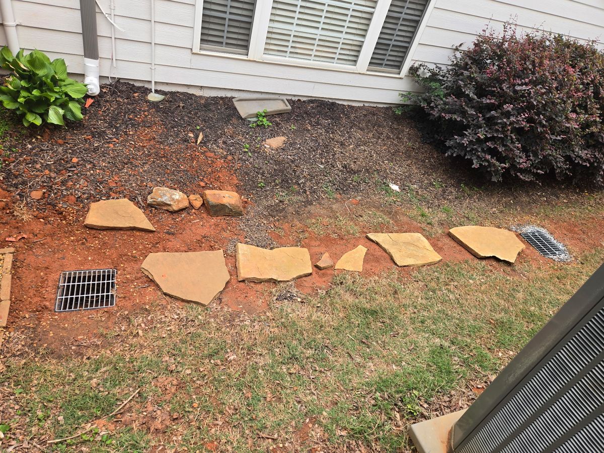 Exterior Drainage for Wade Drainage Solutions in Atlanta, GA