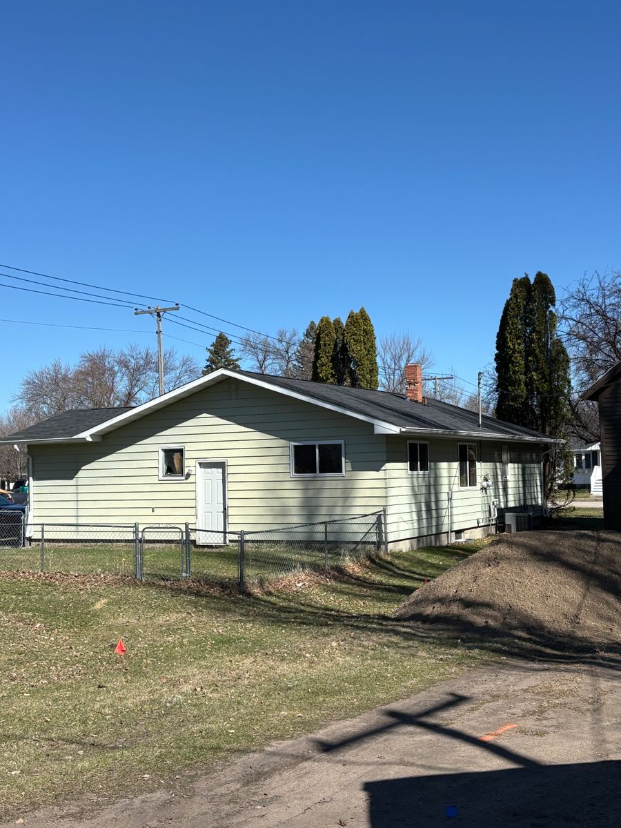 Seamless Gutter Installation for Heike Construction in De Graff, MN