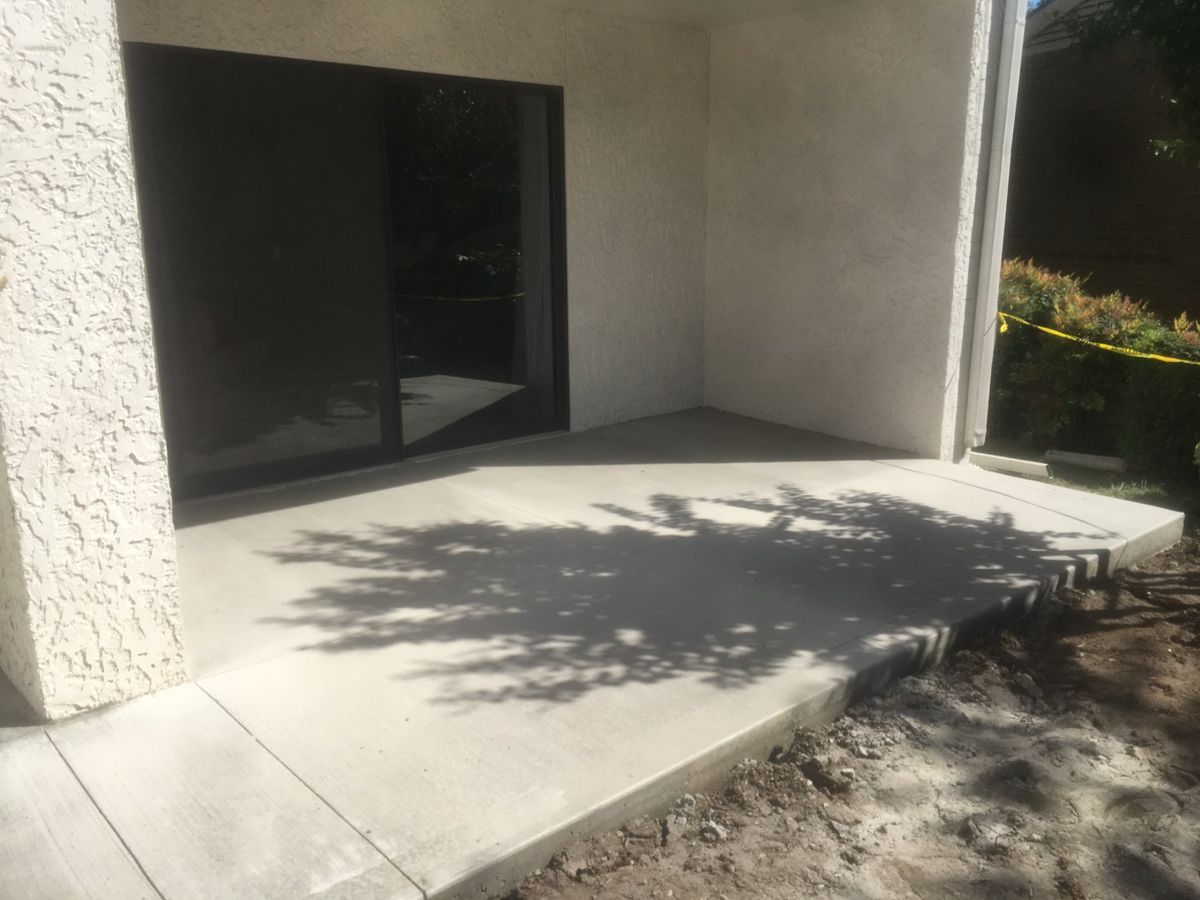 Patio Construction for Sol Co in Tulsa, OK