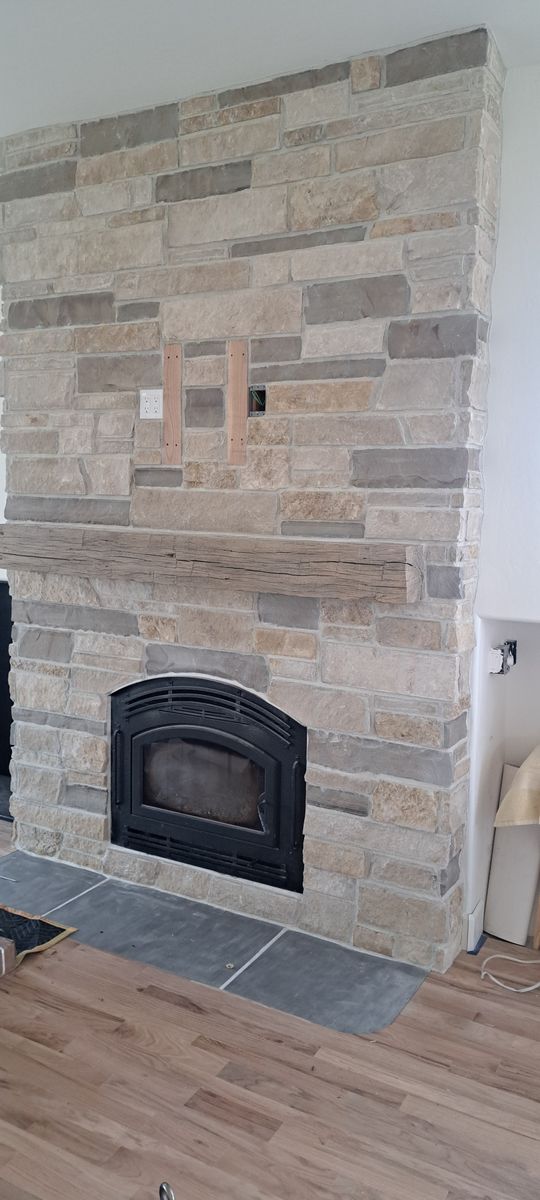 Fireplace Installation for Exquisite Techniques Construction LLC in Prescott, AZ
