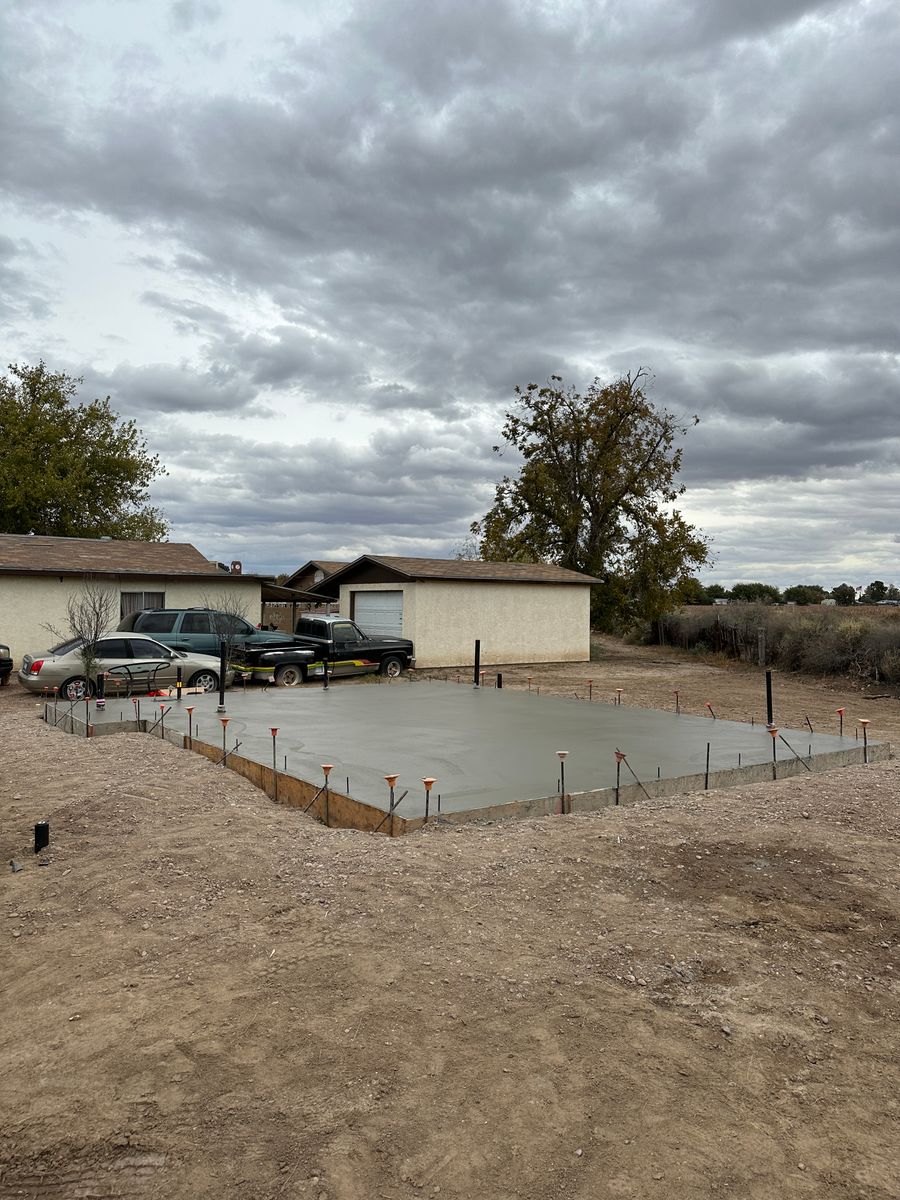 Foundation Installation for American Concrete Placement in Camp Verde, AZ