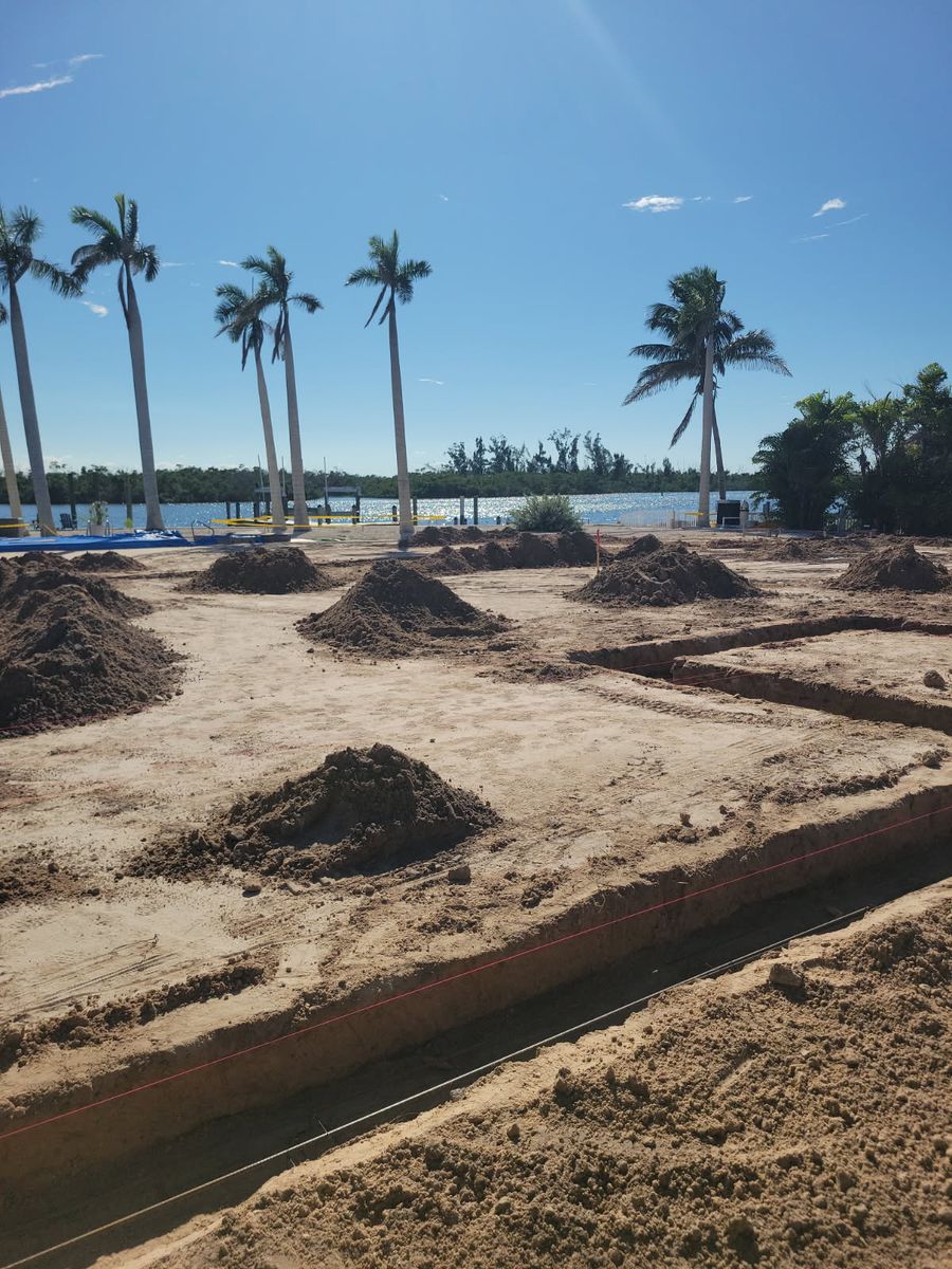 Concrete Slab Construction for Ferrer Construction in Arcadia, FL
