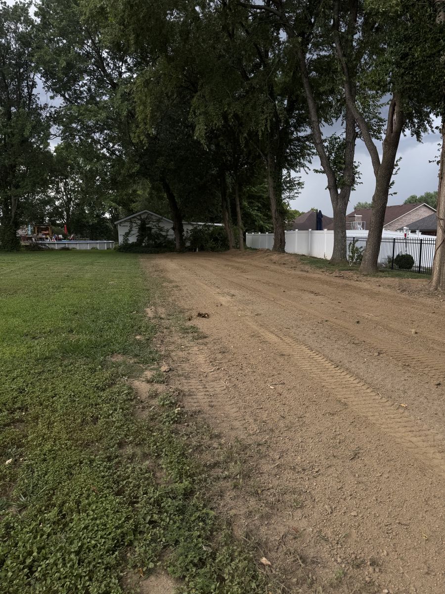 Dirt Work for Nicholson Lawn Care in Jeffersonville, IN