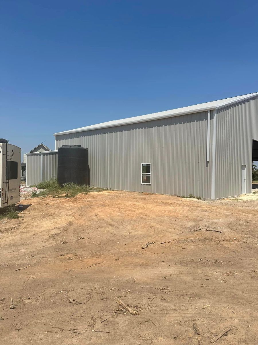 Barndominium Construction for Beaty Construction in Tioga, TX