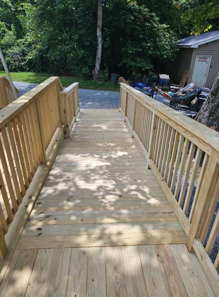 Deck & Patio Installation for Tru-Love Outdoor Services in Denton, NC
