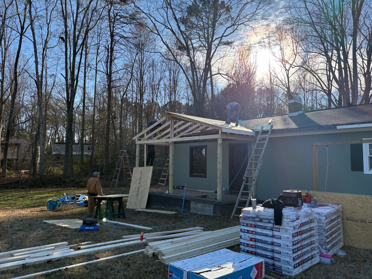 Carpentry for Harmon Group in Bessemer City, NC