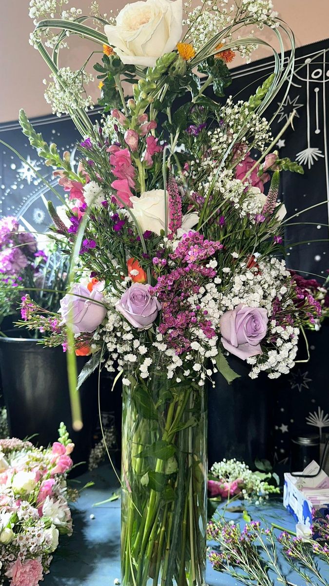 Medium Hand-tied Bouquet for The Dailey Daisy in Hardwick, VT