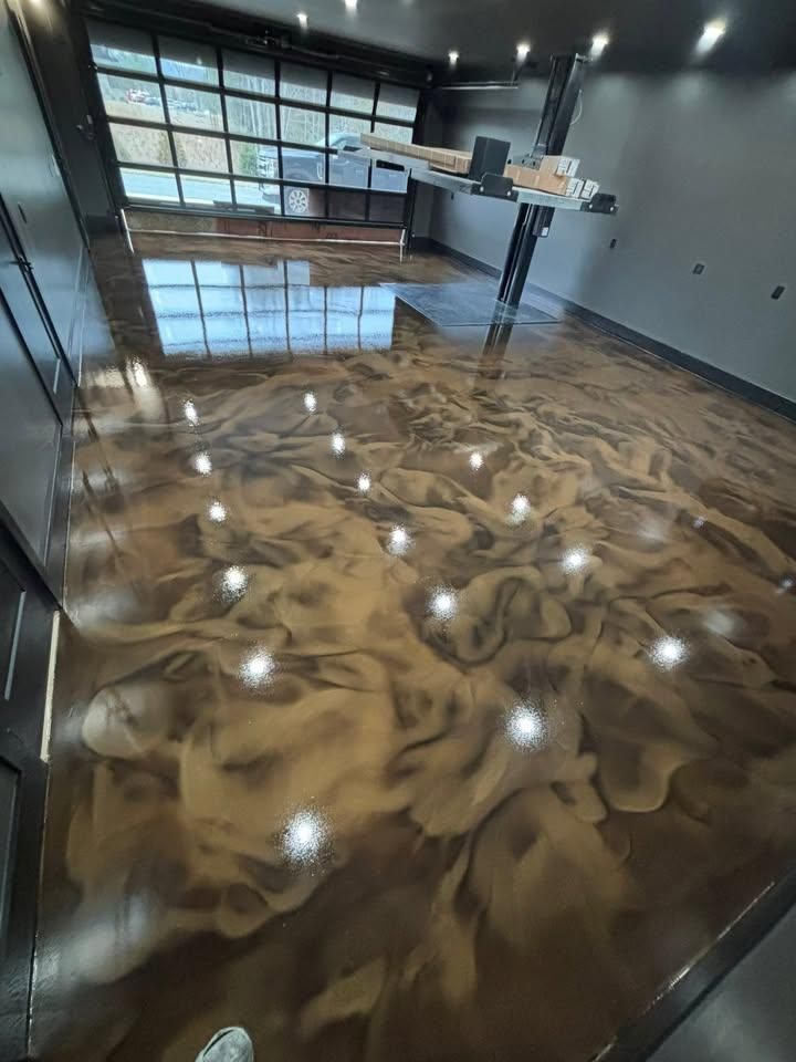 Concrete Polishing for Yellow Brick Road in Cookeville, TN