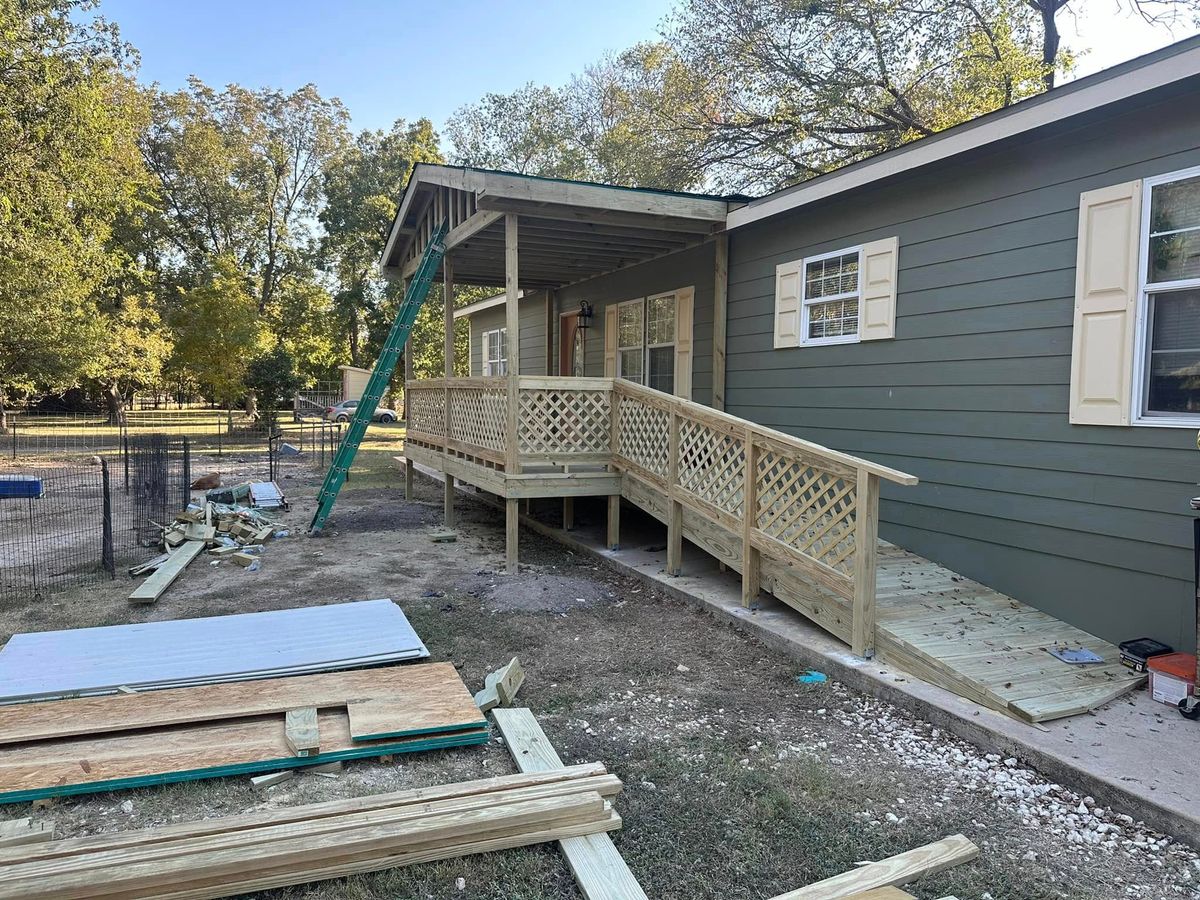 Decks and covers for CrossCut in Kempner, TX