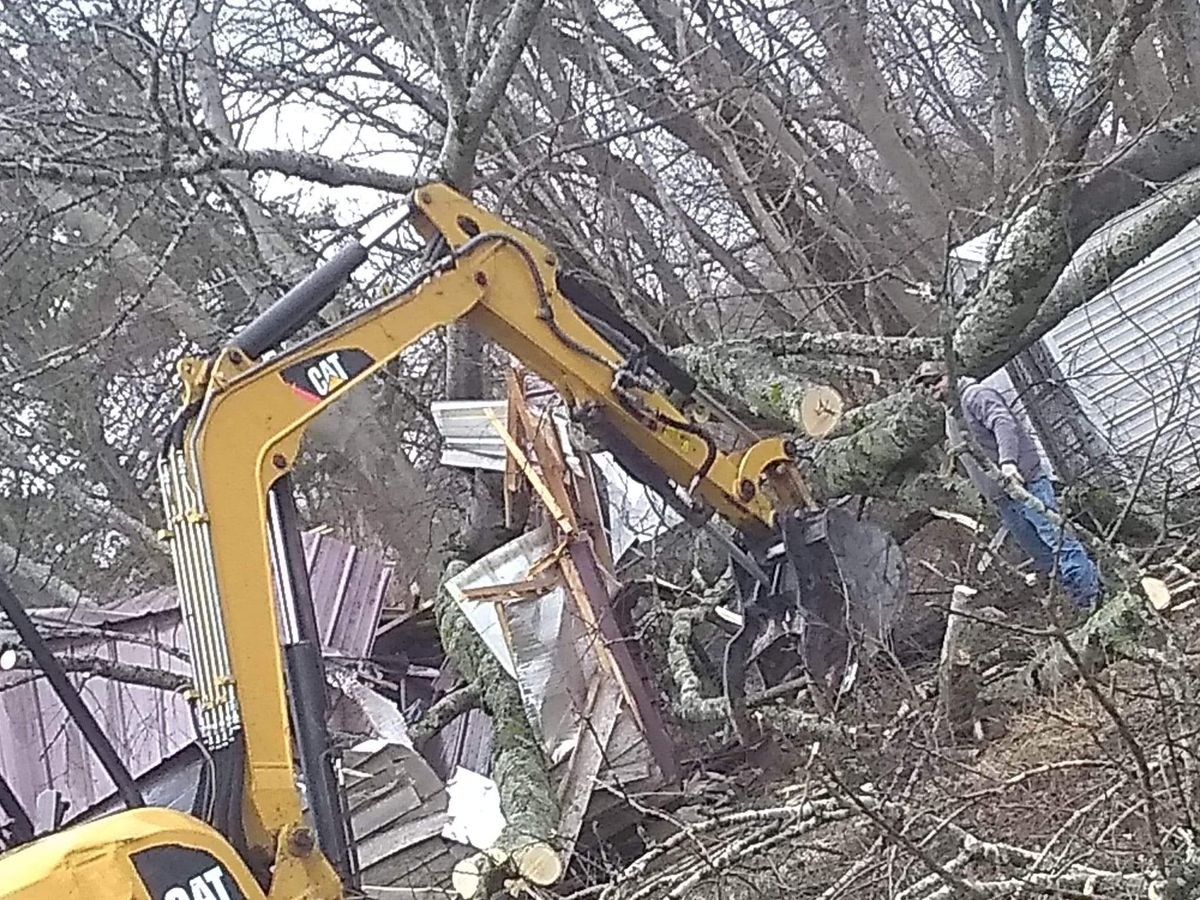 Demolition for Puckett's Tree Service in Decatur County, TN