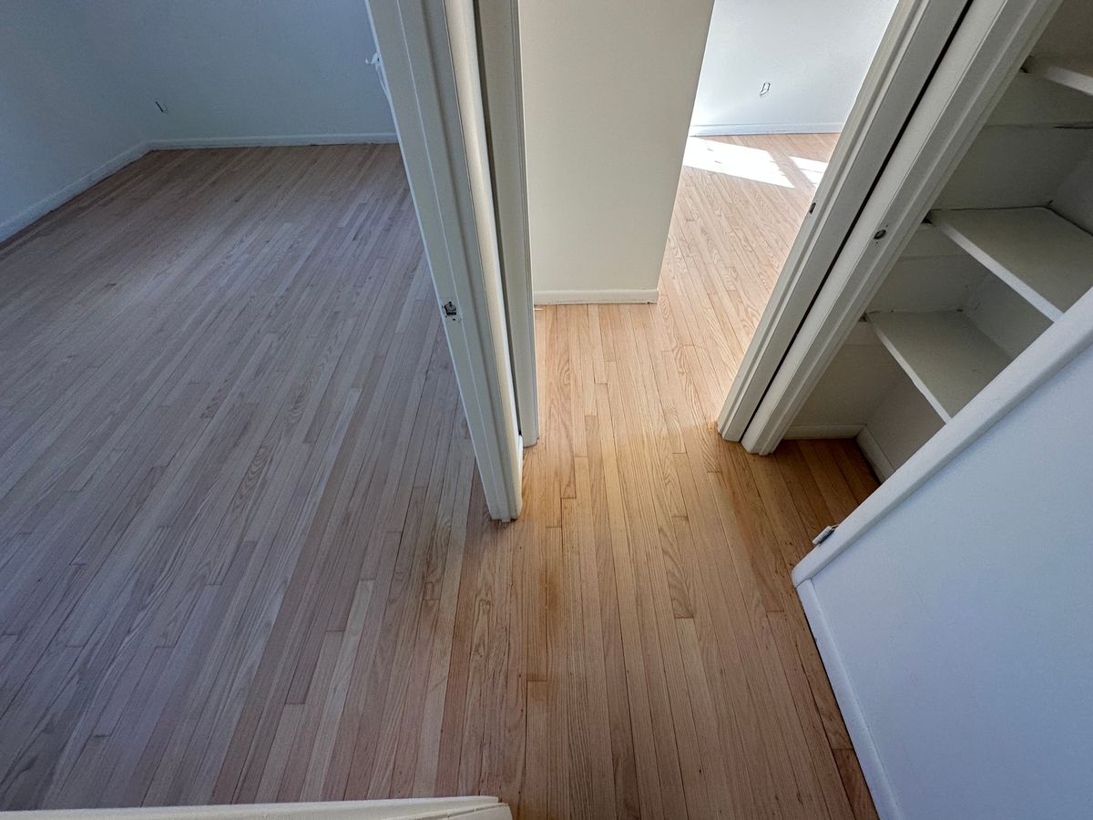 Floor Sand and finish for K&A Hardwood Floors in Alexandria, VA