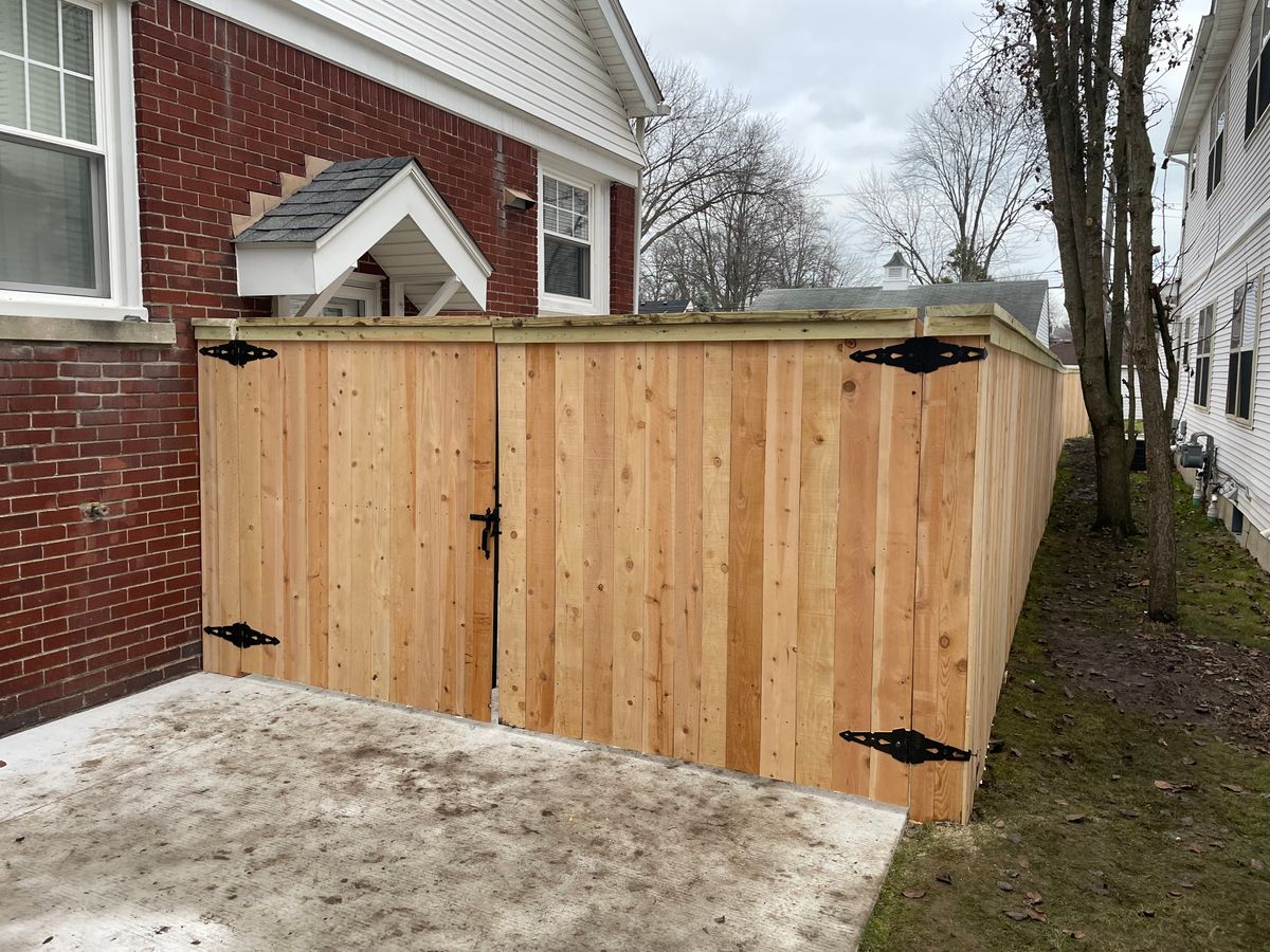 Fence Installation for TMF Services in Lapeer County, MI