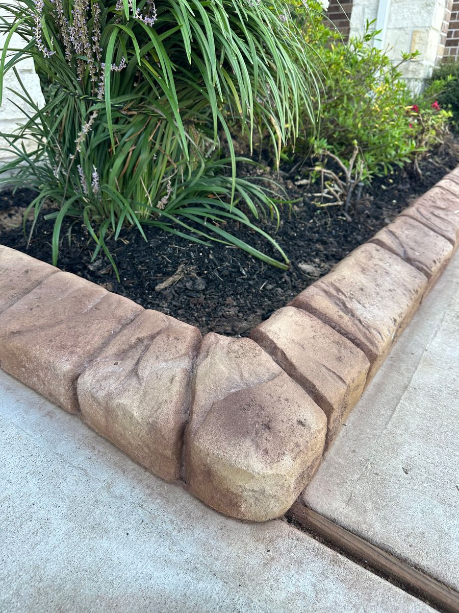 Landscape Border Systems for Texas Curb N Borders in Houston, TX
