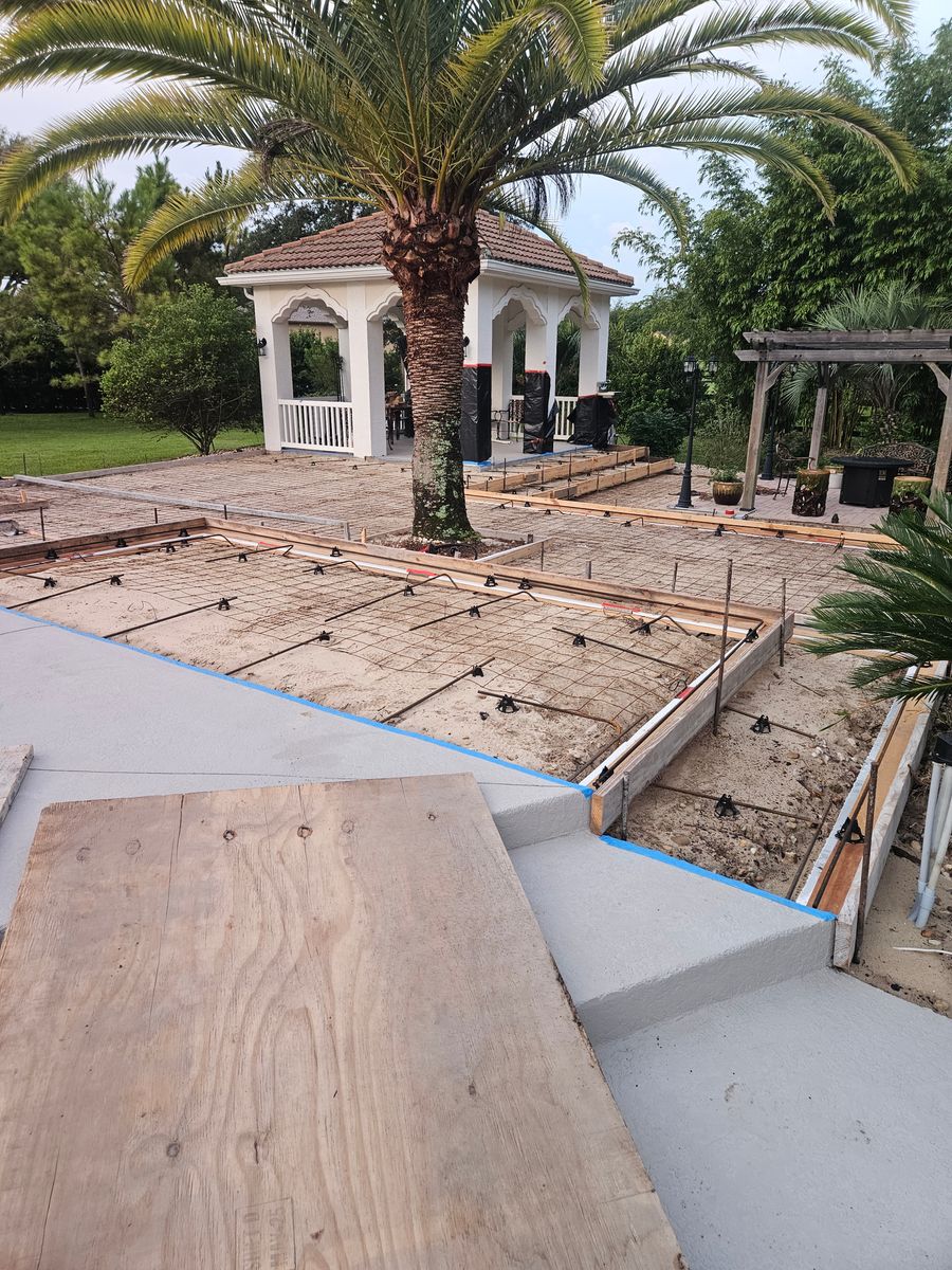 Patio Design & Installation for Clark Masonry in Lake County, FL