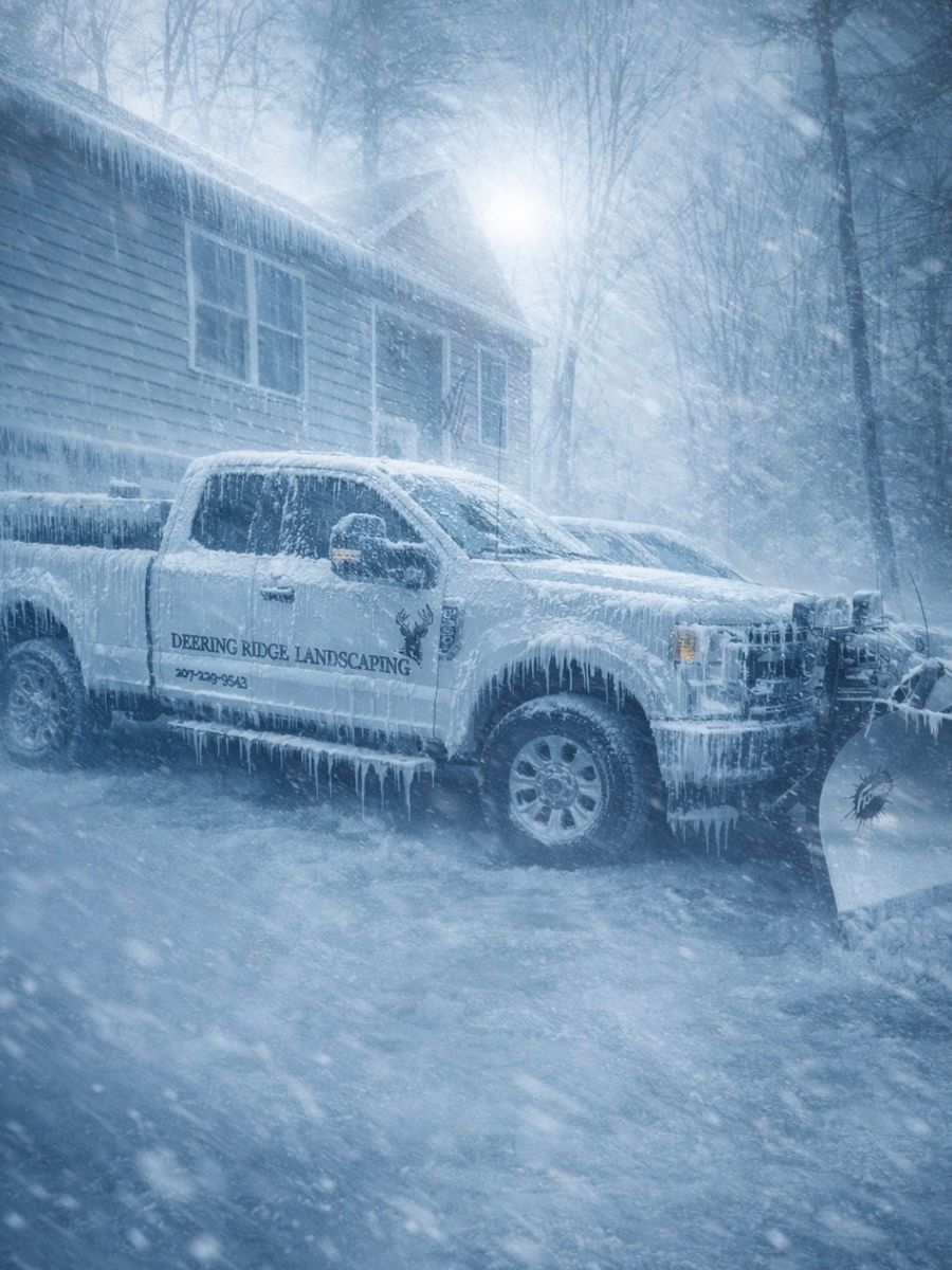 Snow Plowing/Removal for Deering Ridge Landscaping in Waterboro, ME