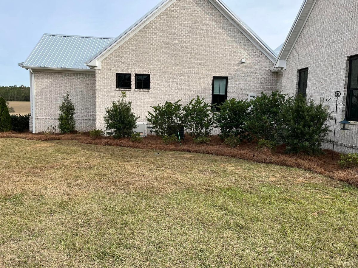 Mulch Installation for Cut Above Lawn Service in Daphne, AL