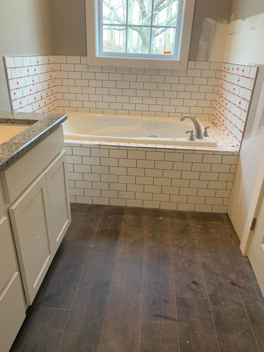 Bathroom Remodeling for Precision Tile LLC in Richmond, Kentucky