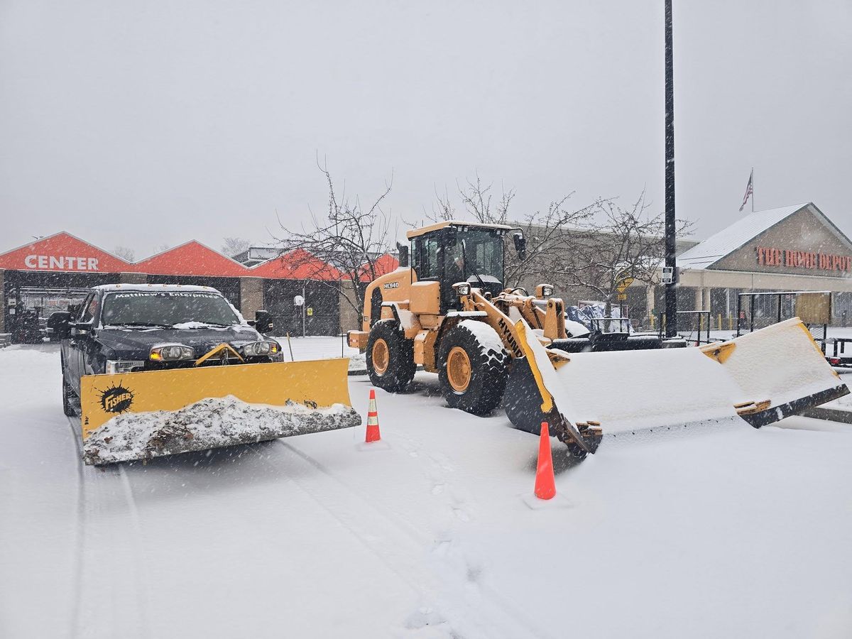 Snow Plowing for Matthew's Enterprise in Claremont, NH