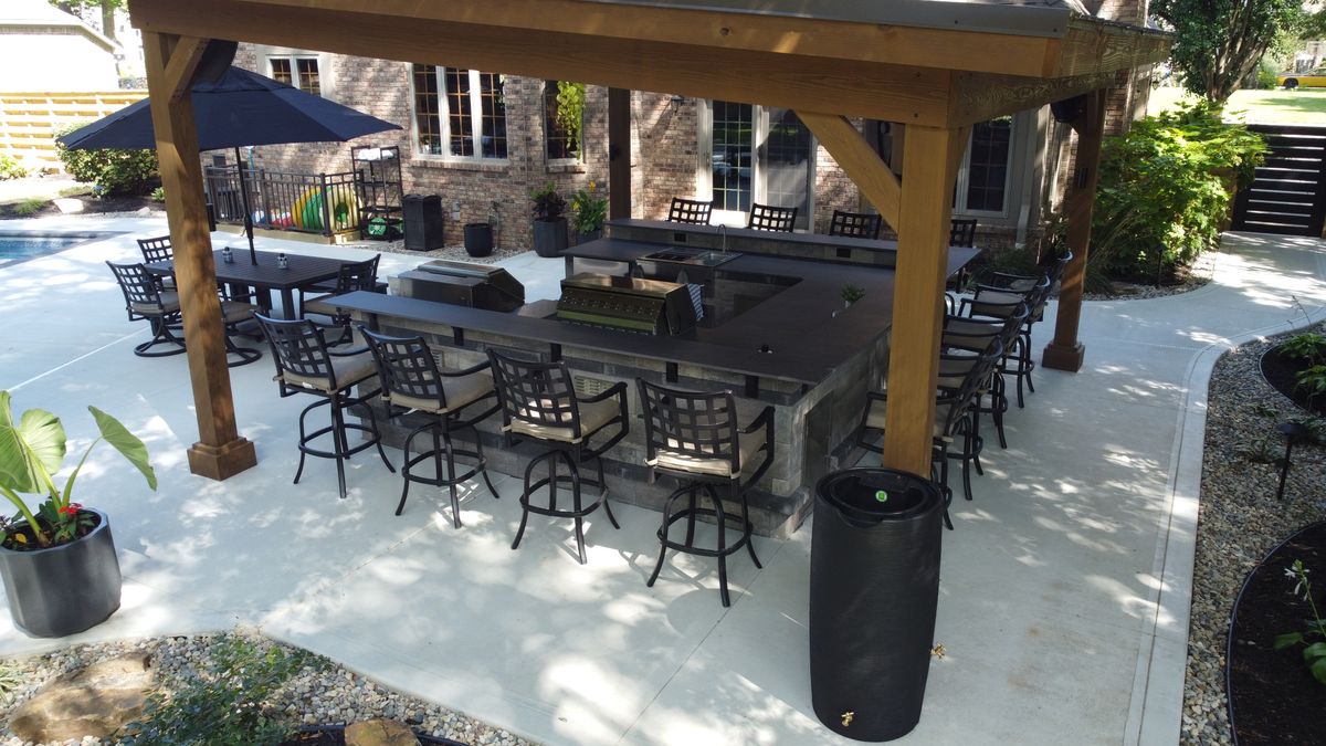 Landscape Lighting for Shaw Landscape and Design in Greenfield, IN