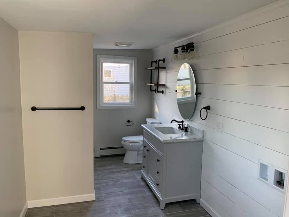 Bathroom Renovation for Cahill Builders in New Bedford, MA