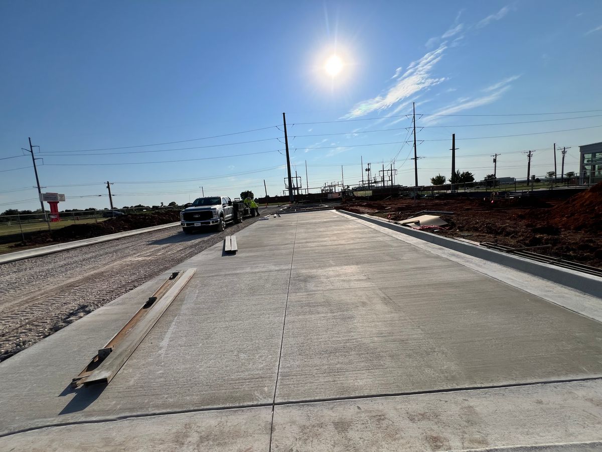Structural and Civil Concrete Services for RM Concrete Construction,LLC. in Norman, , OK