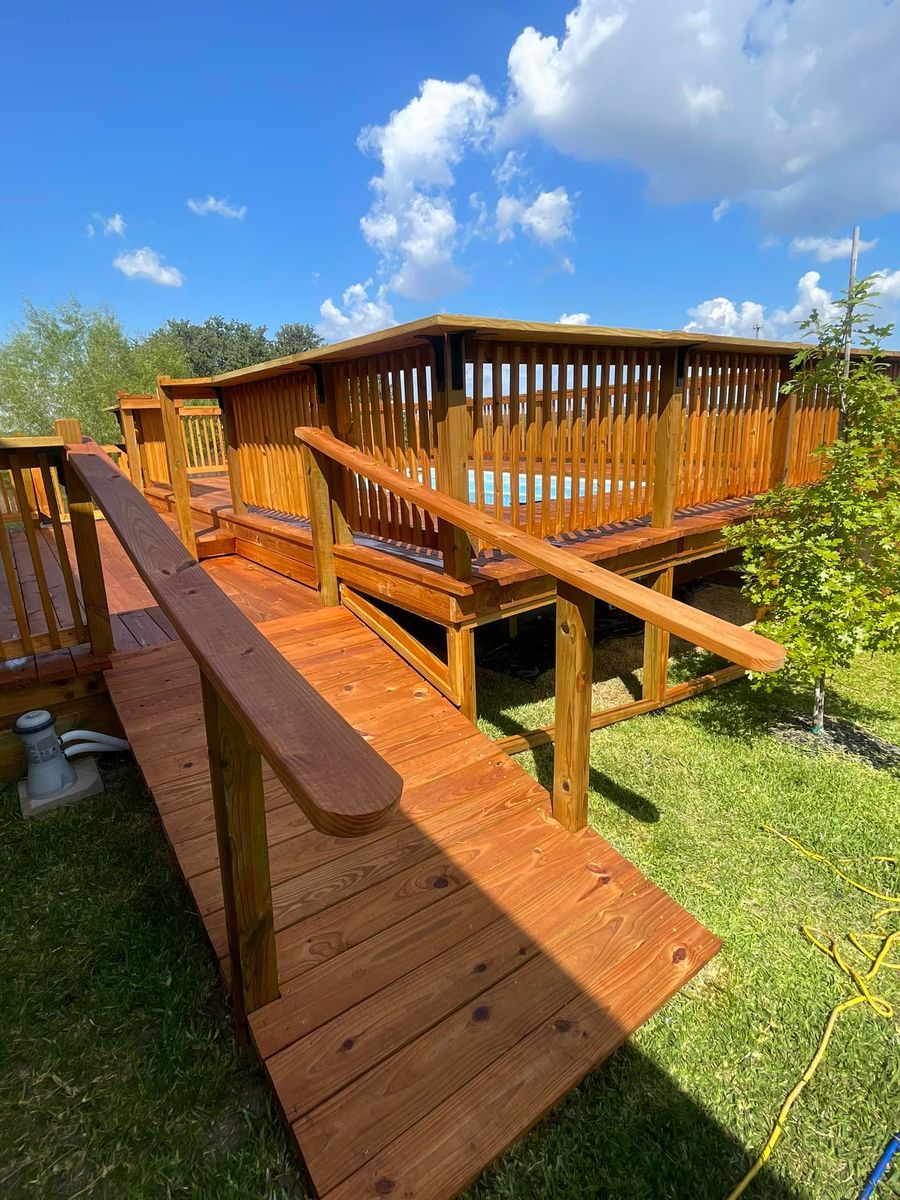 Deck & Patio Services for Watts Painting in Killeen, TX