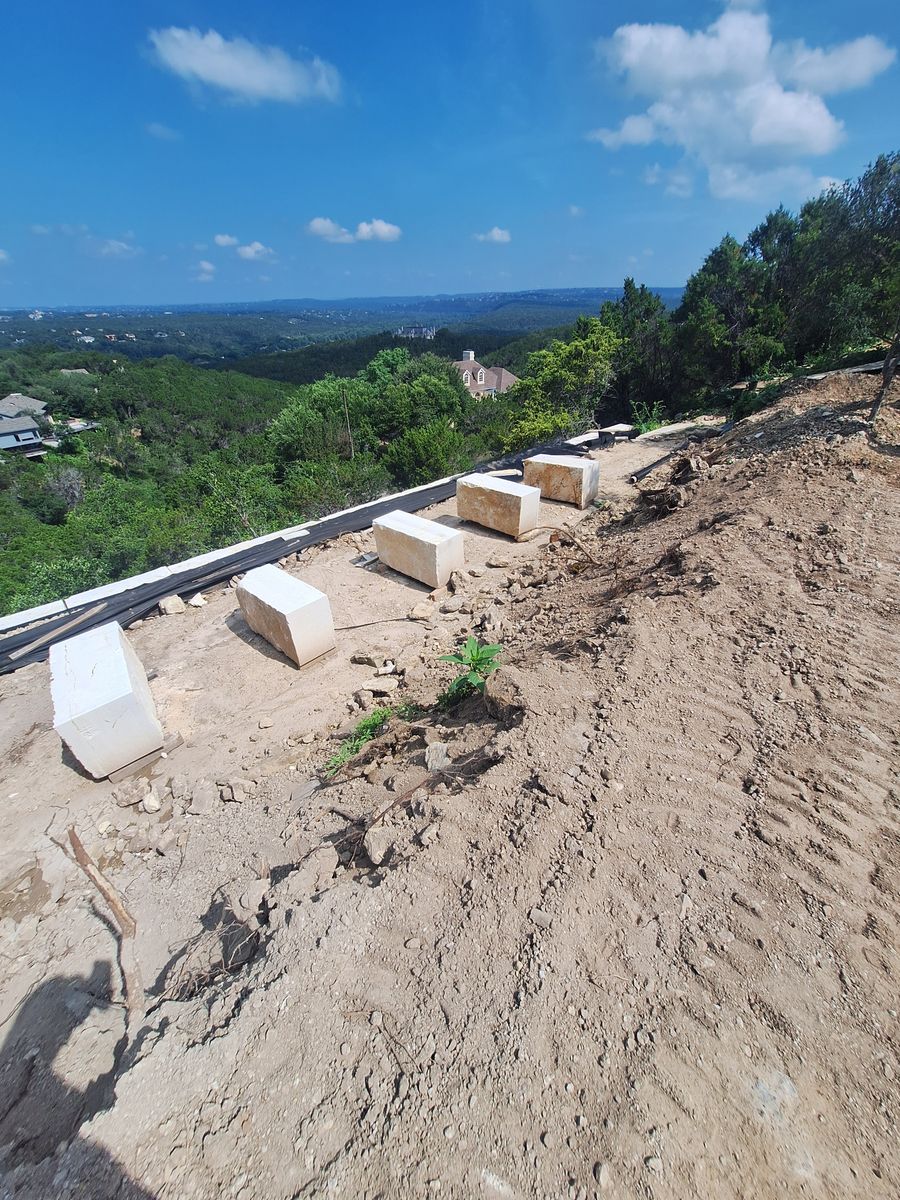 Earthwork Services for Leo's Concrete Crew in Elgin, TX