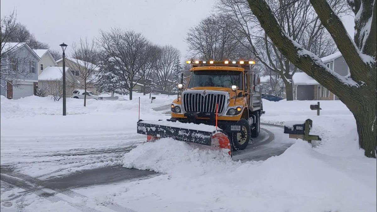 Snow Plowing  for Jamco in Monticello, MN
